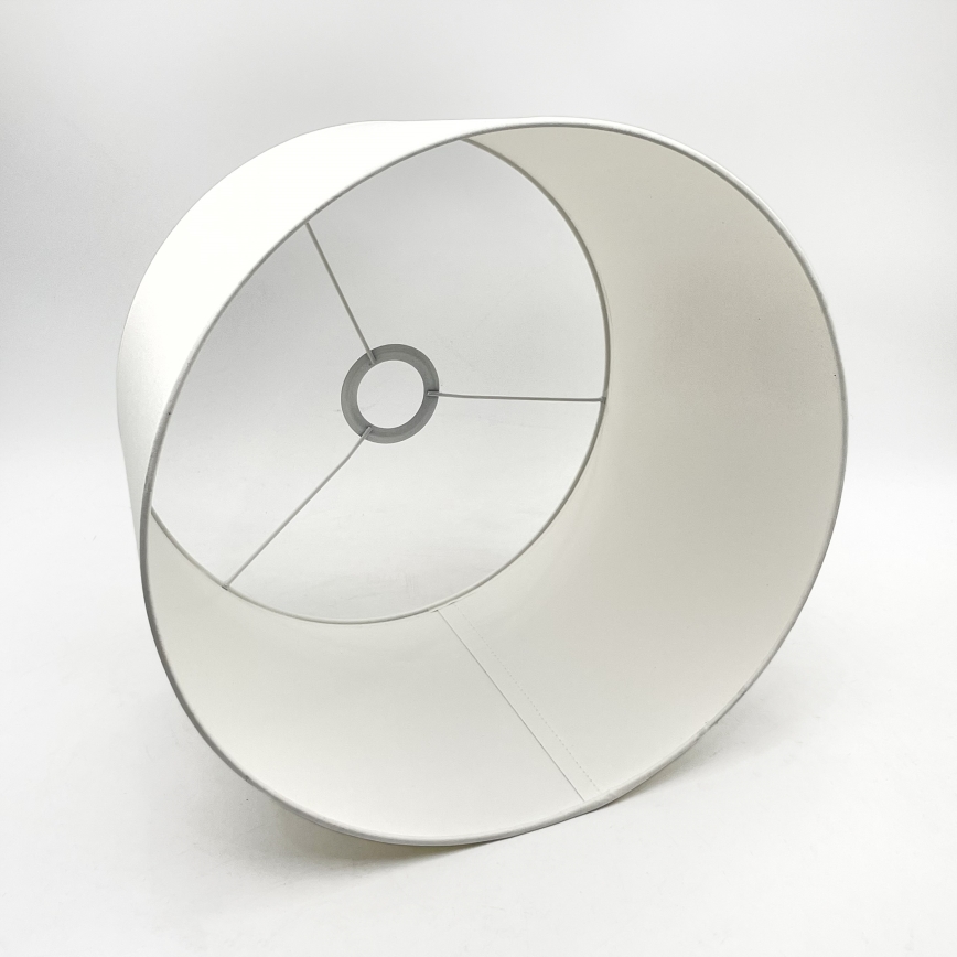 Lustr na lanku AIDA 1xE27/60W/230V pr. 35 cm dub/hnědá/bílá