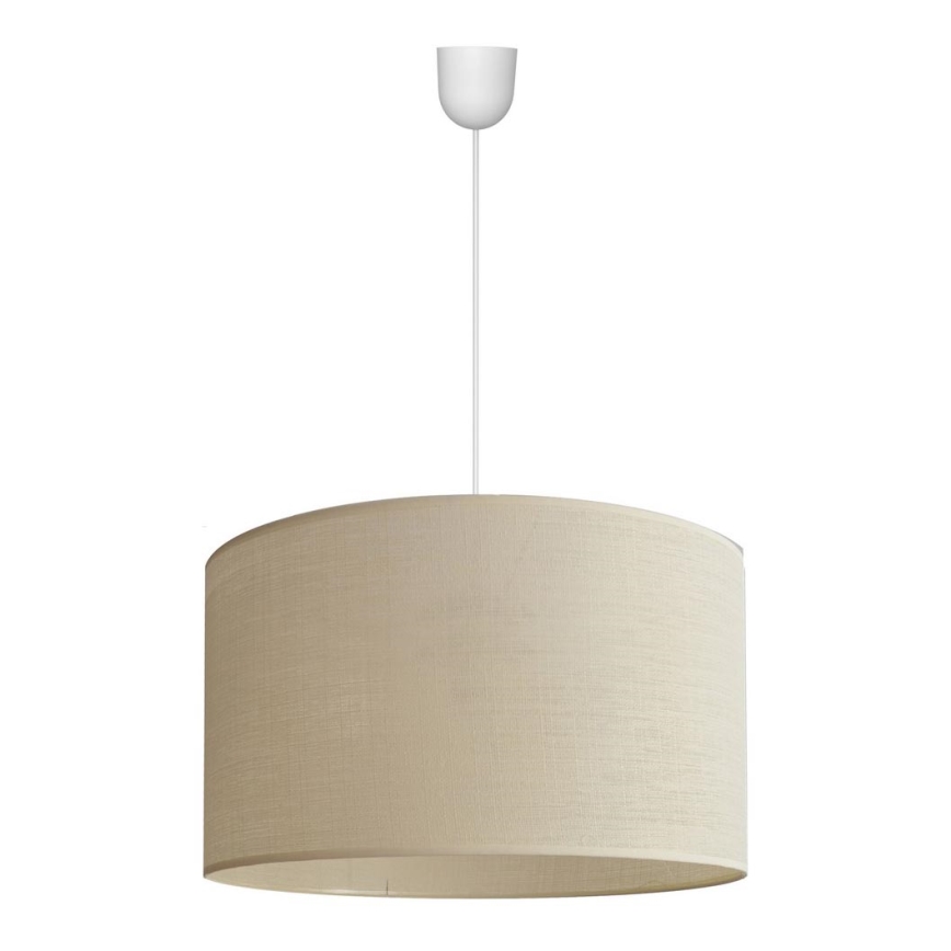 Lustr na lanku ALBA 1xE27/15W/230V pr. 45 cm béžová
