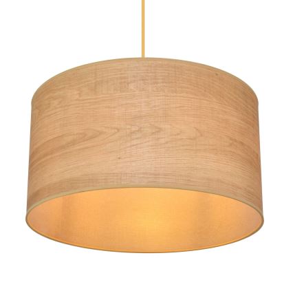 Lustr na lanku ALBA 1xE27/15W/230V pr. 45 cm hnědá