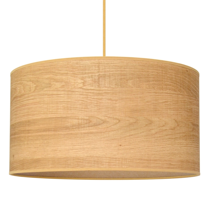 Lustr na lanku ALBA 1xE27/15W/230V pr. 45 cm hnědá