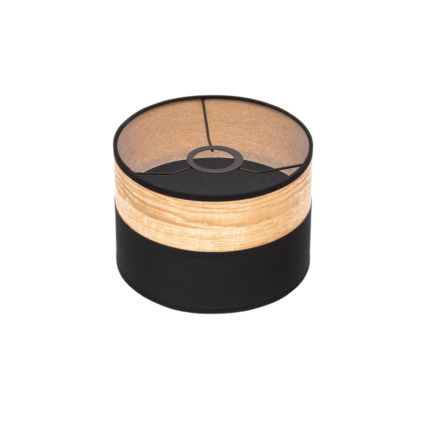 Lustr na lanku ALBA 3xE27/15W/230V černá/hnědá