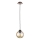 Lustr na lanku AMBRE WOOD 1xE27/60W/230V