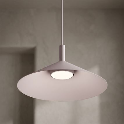 Lustr na lanku ANEGA 1xGX53/15W/230V pr. 30 cm krémová