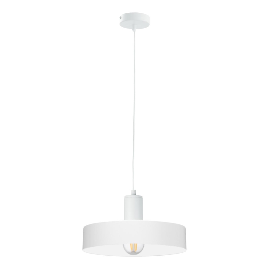 Lustr na lanku ARCANE 1xE27/60W/230V bílá