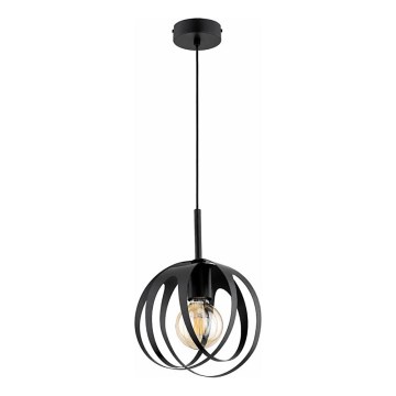Lustr na lanku ASANI 1xE27/15W/230V černá