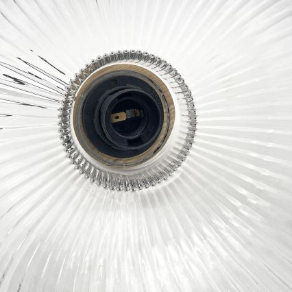 Lustr na lanku ASTA 1xE27/60W/230V pr. 28 cm dub