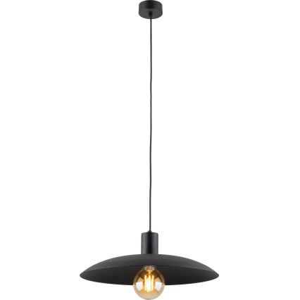 Lustr na lanku ASTRA 1xE27/15W/230V pr. 41 cm černá