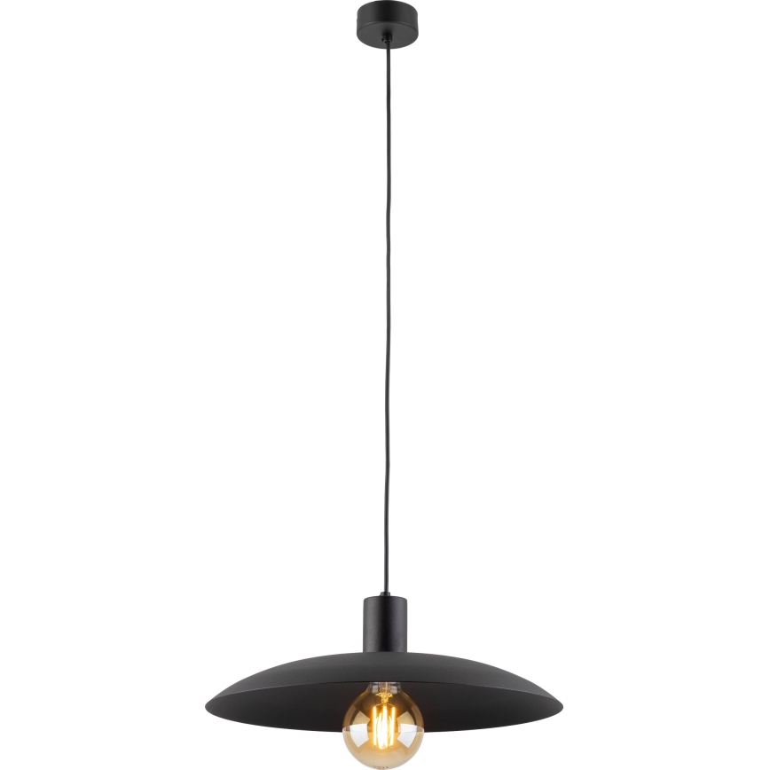 Lustr na lanku ASTRA 1xE27/15W/230V pr. 41 cm černá