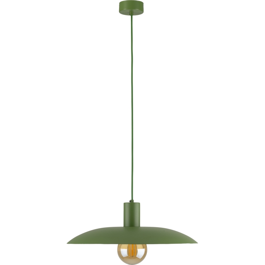 Lustr na lanku ASTRA 1xE27/15W/230V pr. 41 cm zelená