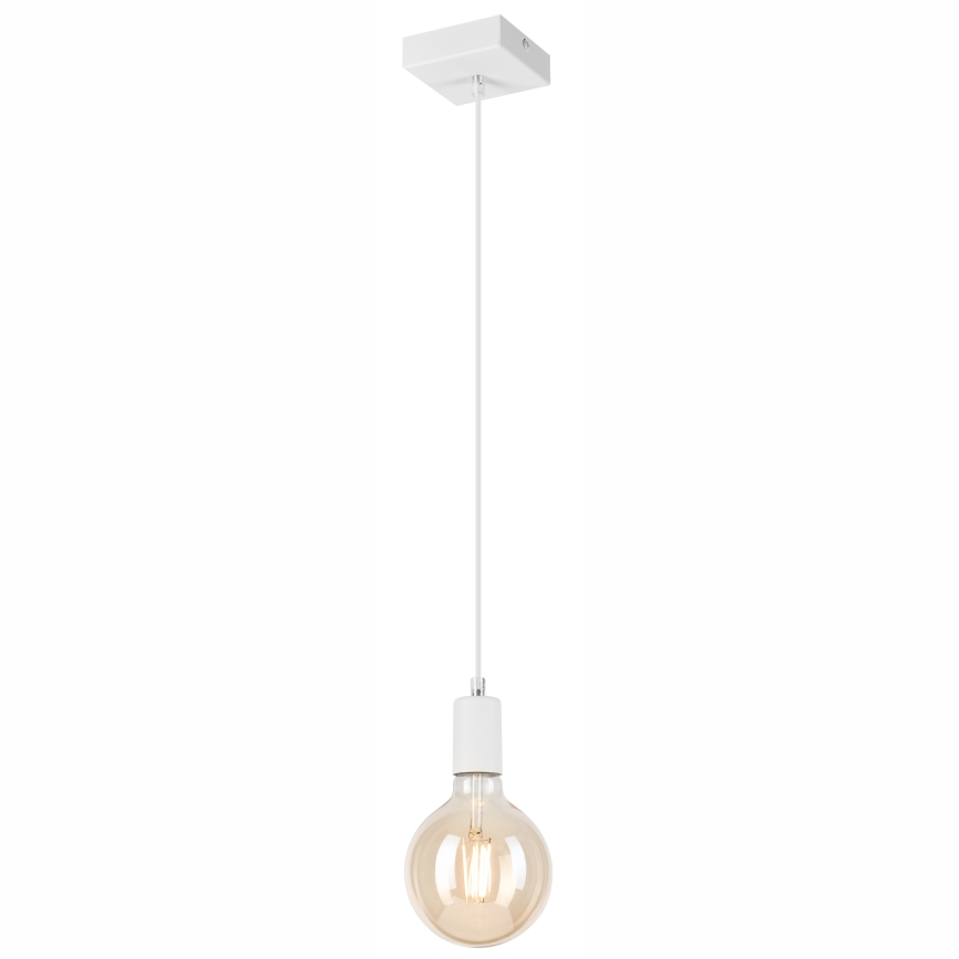 Lustr na lanku ASTRID 1xE27/60W/230V bílá