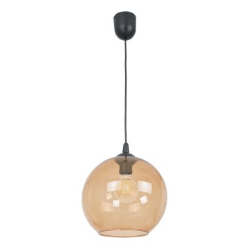 Lustr na lanku BALL 1xE27/60W/230V pr. 25 cm béžová