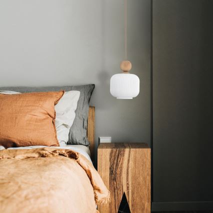 Lustr na lanku BALLO 1xE14/10W/230V béžová