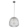 Lustr na lanku BELL 1xG9/12W/230V pr. 33 cm černá/zlatá
