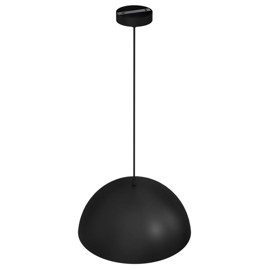 Lustr na lanku BETA 1xE27/60W/230V pr. 35 cm černá