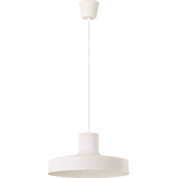 Lustr na lanku BILO 1xE27/15W/230V pr. 35 cm krémová