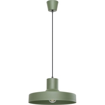 Lustr na lanku BILO 1xE27/15W/230V pr. 35 cm zelená