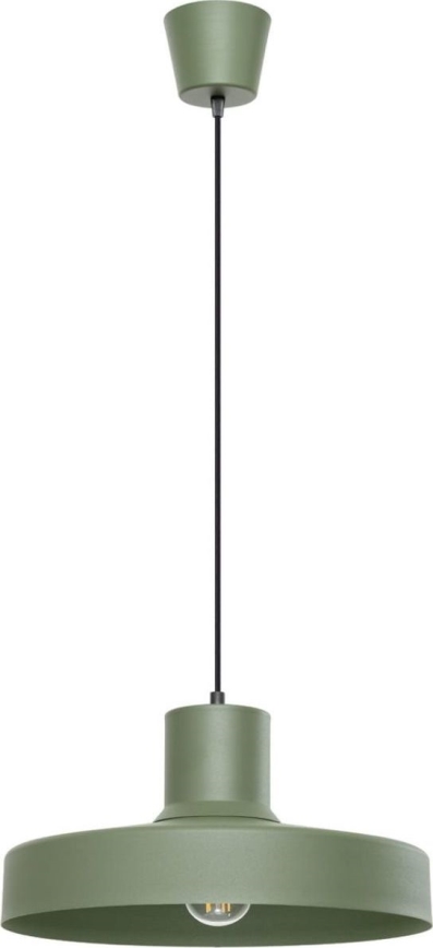 Lustr na lanku BILO 1xE27/15W/230V pr. 35 cm zelená