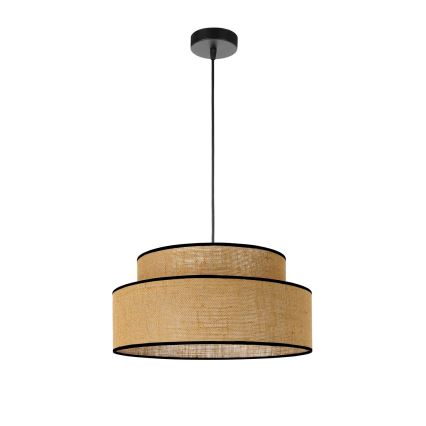 Lustr na lanku BOHO 1xE27/60W/230V béžová