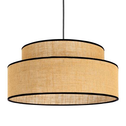 Lustr na lanku BOHO 1xE27/60W/230V béžová