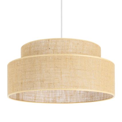 Lustr na lanku BOHO 1xE27/60W/230V béžová