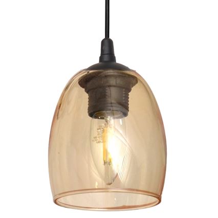 Lustr na lanku BRILLANT 1xE27/15W/230V béžová