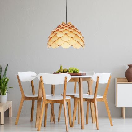 Lustr na lanku BURGO 1xE27/60W/230V pr. 35 cm