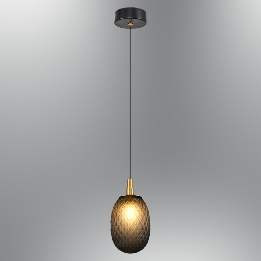 Lustr na lanku CACTUS 1xG9/5W/230V černá