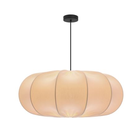 Lustr na lanku CAFEE 1xE27/40W/230V pr. 52 cm bílá