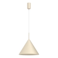 Lustr na lanku CAPITAL 1xGX53/15W/230V pr. 32 cm krémová