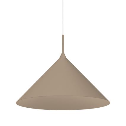 Lustr na lanku CAPITAL 1xGX53/15W/230V pr. 46 cm béžová