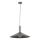 Lustr na lanku CAPRI 1xE27/15W/230V pr. 50 cm antracit/šedá
