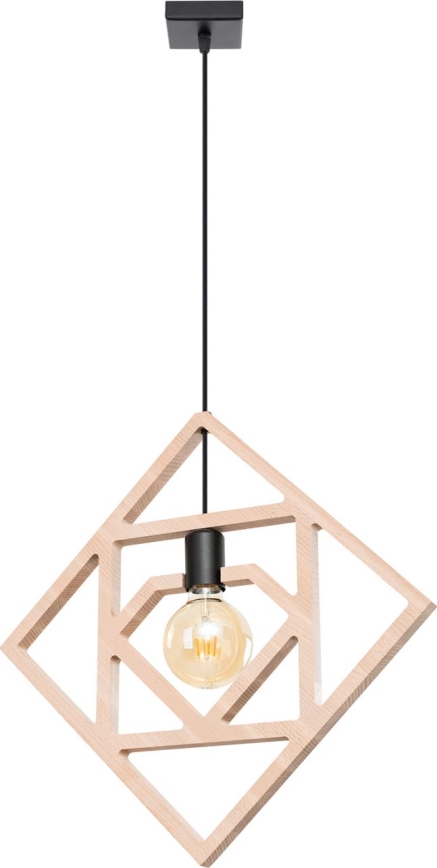 Lustr na lanku CARO 1xE27/15W/230V buk