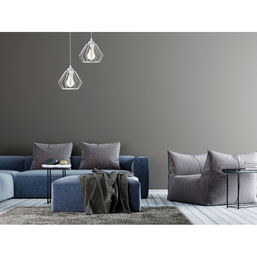 Lustr na lanku CEED 2xE27/60W/230V