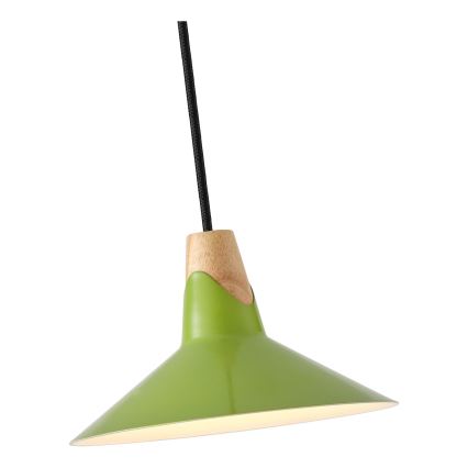 Lustr na lanku CHROMA 1xE27/15W/230V zelená