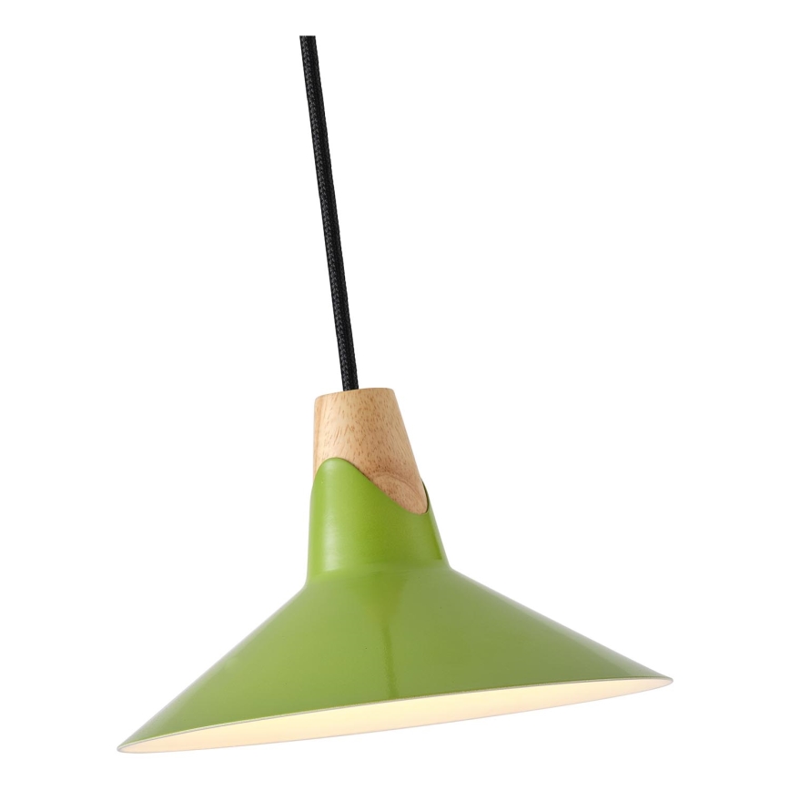 Lustr na lanku CHROMA 1xE27/15W/230V zelená