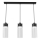 Lustr na lanku CLARISSA 3xGX53/12W/230V černá