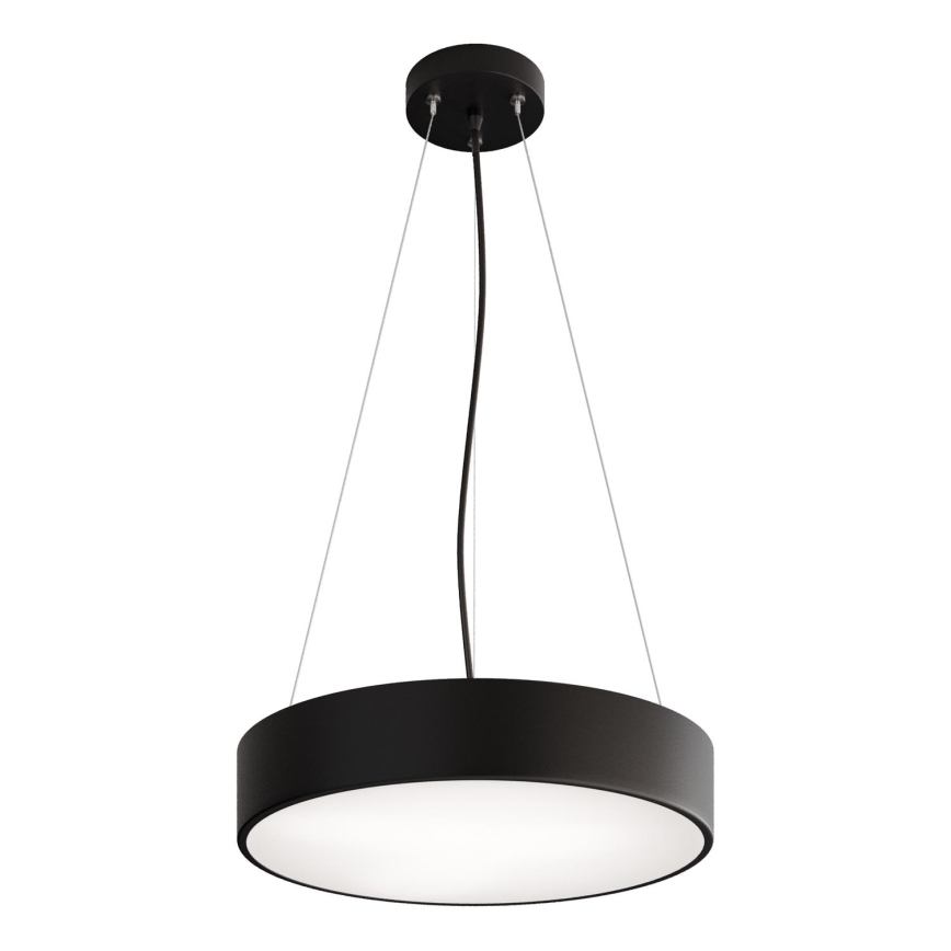 Lustr na lanku CLEO 3xE27/24W/230V pr. 40 cm černá