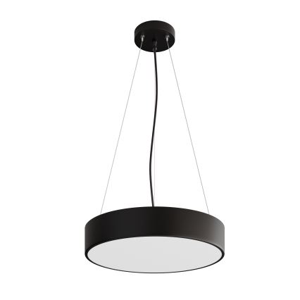 Lustr na lanku CLEO 3xE27/24W/230V pr. 40 cm černá
