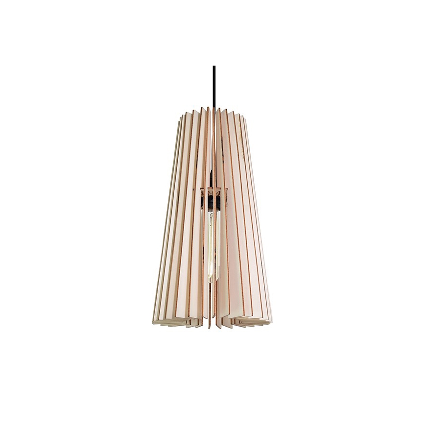 Lustr na lanku CONE 1xE27/24W/230V