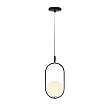 Lustr na lanku CORDEL 1xG9/28W/230V černá