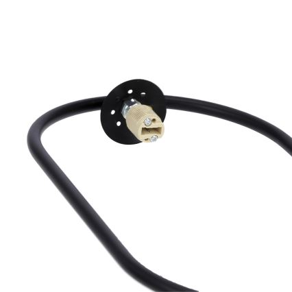Lustr na lanku CORDEL 1xG9/28W/230V černá