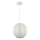 Lustr na lanku DANA 1xE27/15W/230V pr. 25 cm bílá