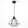 Lustr na lanku DIAMOND 1xE27/60W/230V 30 cm