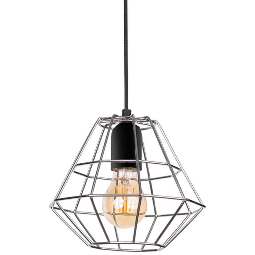 Lustr na lanku DIAMOND 1xE27/60W/230V