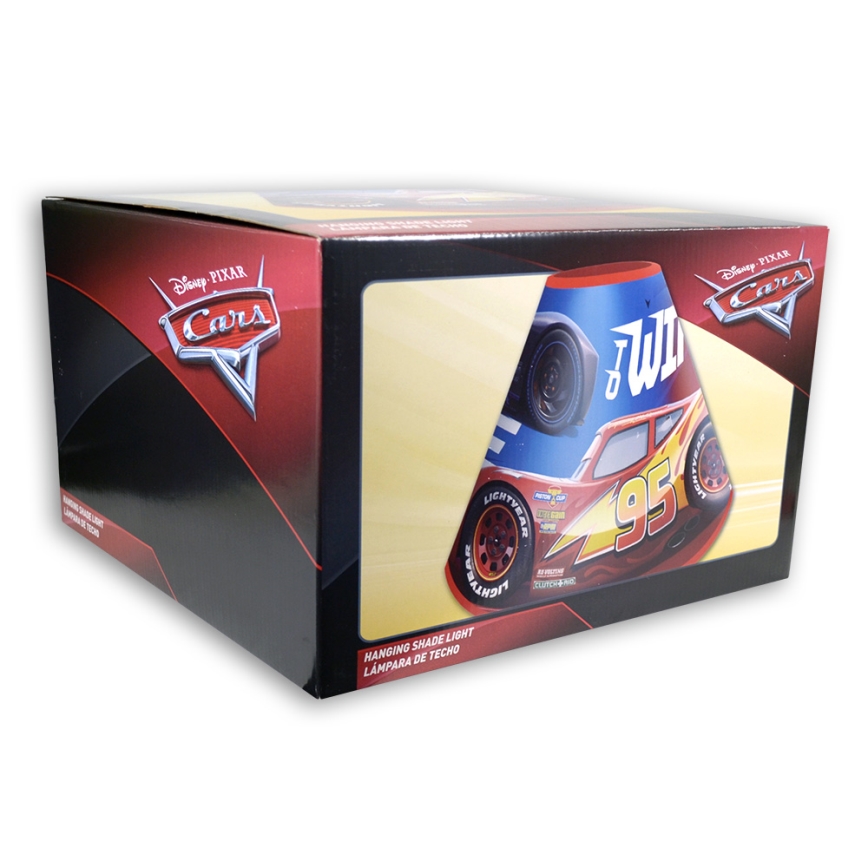 Lustr na lanku DISNEY CARS 1xE27/40W/230V