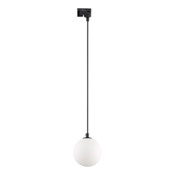 Lustr na lanku do 1-fázového lištového systému TRACER 1xG9/8W/230V černá/bílá
