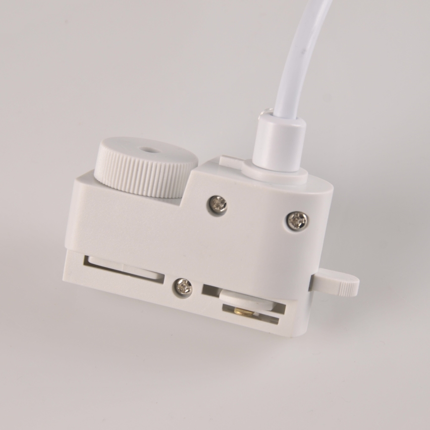 Lustr na lanku do lištového systému MARIBEL 3xGU10/10W/230V + 1 m lištový systém bílá