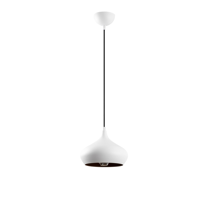 Lustr na lanku DODO 1xE27/40W/230V bílá