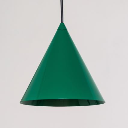 Lustr na lanku ETNA II 1xE27/15W/230V pr. 18,5 cm zelená