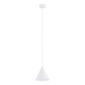 Lustr na lanku FABO 1xE27/15W/230V bílá